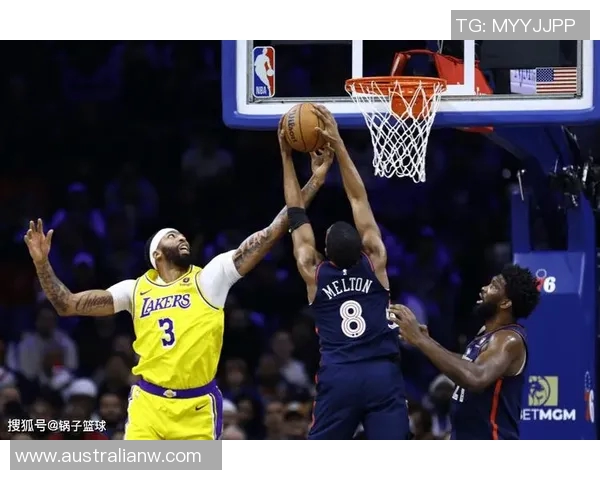 湖人队客场惜败76人队，浓眉哥意外受伤全场揪心